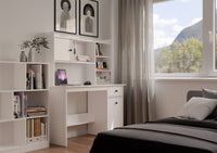 Schreibtisch CHESTER 120 WEISS – Produktabbildung 4