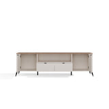 TV-Schrank CORDOBA 2D2S Kaschmir Beige Eiche Castello 2 Schubladen – Produktabbildung 10