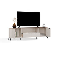 TV-Schrank CORDOBA 2D2S Kaschmir Beige Eiche Castello 2 Schubladen – Produktabbildung 14