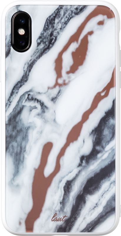 Laut MINERAL GLASS - Hoesje voor iPhone Xs Max (Mineral White) (2)