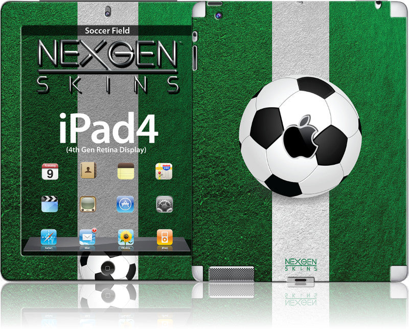 Nexgen Skins met 3D-effect voor iPad 2/3/4 (Voetbalveld 3D)