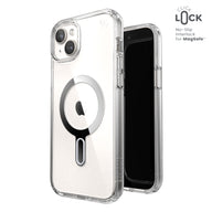 Speck Presidio Perfect-Clear ClickLock & Magsafe hoesje voor iPhone 15 Plus / iPhone 14 Plus (transparant