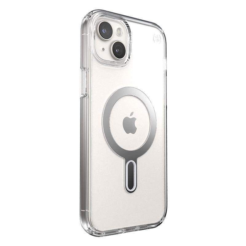 Speck Presidio Perfect-Clear ClickLock & Magsafe hoesje voor iPhone 15 Plus / iPhone 14 Plus (transparant (7)