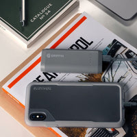 Griffin Survivor Endurance - Hoesje voor iPhone Xs Max (Transparant/Grijs) (8)