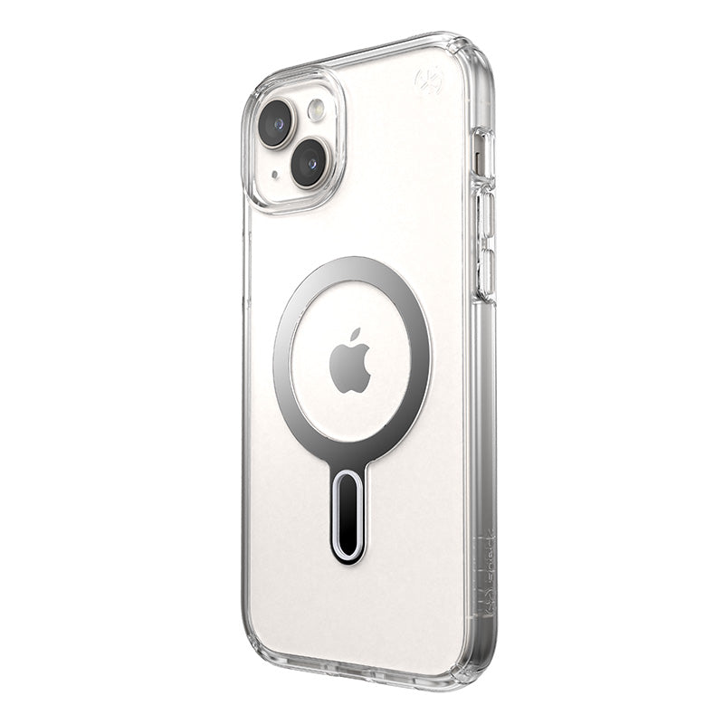 Speck Presidio Perfect-Clear ClickLock & Magsafe hoesje voor iPhone 15 Plus / iPhone 14 Plus (transparant (8)