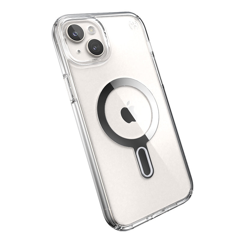Speck Presidio Perfect-Clear ClickLock & Magsafe hoesje voor iPhone 15 Plus / iPhone 14 Plus (transparant (6)