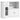 Keukenkast met kabelgat, commode met 2 kasten, open vak, lade, 80 x 35 x 72,2 cm, spaanplaat, wit