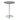 Moderne ronde bartafel eettafel 360° draaibare tafel in hoogte verstelbare bistrotafel statafel keukentafel