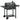 Houtskoolbarbecue BBQ-grill smoker, incl. thermometer, flesopener, 120 x 64 x 114 cm, zwart