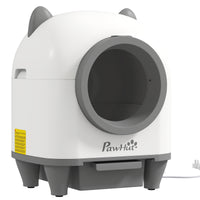 Zelfreinigende kattenbak met app-besturing 80 L geurbestrijding voor meerdere katten