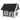 Kattenhuis, weerbestendig, met raam, 77x57,5x68cm (exclusief asfalt dak), grijs/wit/zwart