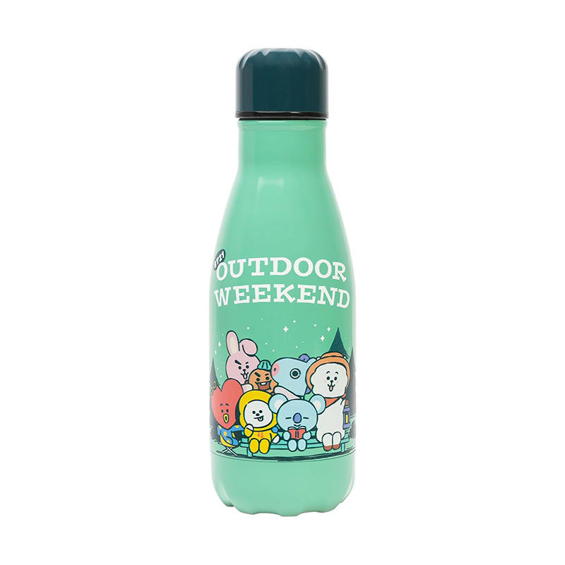 BT21 - Roestvrijstalen thermosfles voor tussendoortjes Outdoor Weekend 260 ml
