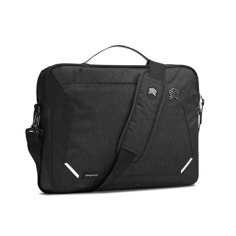 STM Myth laptoptas - Tas voor MacBook Pro 16" / 15" / Notebook 15" (zwart)