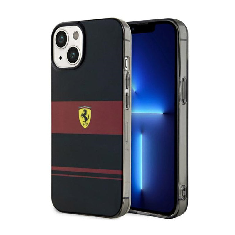 Ferrari Combi MagSafe - hoesje voor iPhone 14 (Zwart)