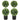 2-delige set kunstplanten, uv-bestendige kunstplant in bloempot, 70 cm kamerplant voor woonkamer, tuin