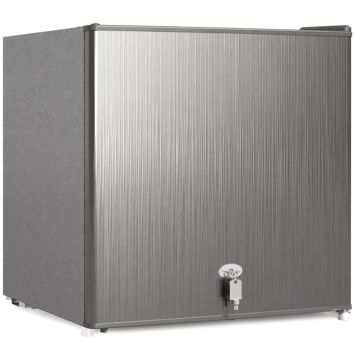 Mini-vriezer 35 L vriesbox elektrisch vrijstaand 161 W minivrieskist 47 x 44,2 x 48,8 cm grijs