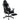 Gaming-stoel met massage- en verwarmd lendenkussen, ergonomisch, linnenlook, 3D-armleuningen, hoofdsteun, zwart