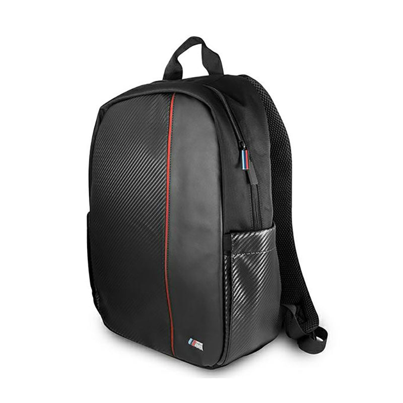 BMW Carbon Red Stripe - Rugzak voor 16" laptop (zwart) (2)