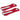 Umbro - Enkel- en polsgewichten 2x1 kg (rood)
