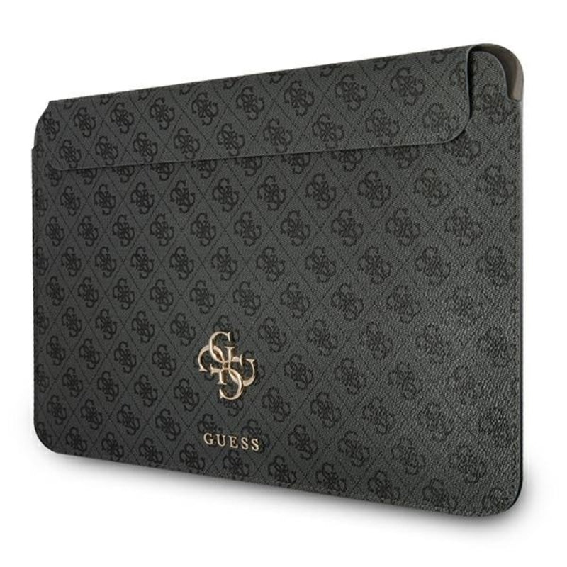Guess 4G Big Metal Logo laptoptas - hoes voor 13" laptop (zwart)