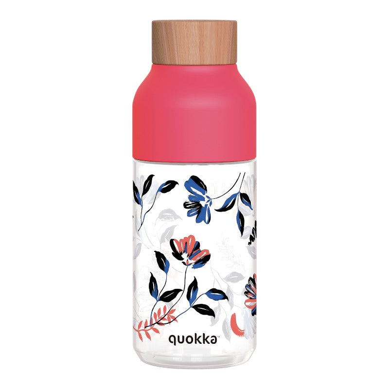 Quokka Ice - waterfles ecozen 570 ml (bloemen)