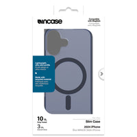 Incase Slim Case MagSafe - Hoesje iPhone 16 (Deep Space Blue) (5)