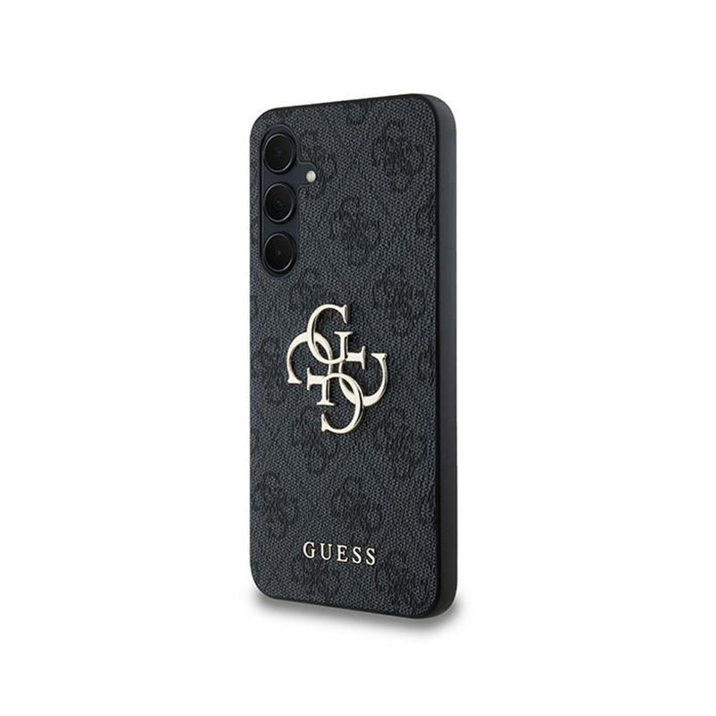 Guess 4G Big Metal Logo - Hoesje Samsung Galaxy A35 5G (zwart) (2)