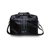 BMW Carbon Blue Stripes - Hoes voor 16" laptop (zwart)