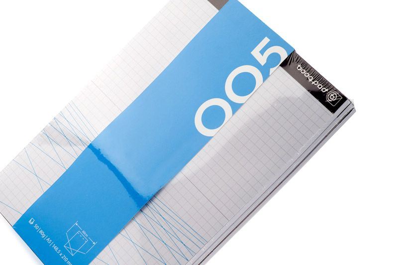 Booq Booqpad - Notitieblok 3-pack, 5 mm ruitjes