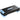 In hoogte verstelbare fitness-aerobic-stepper met 2 niveaus (11/16 cm), 2 weerstandsbanden, antislipmat blauw