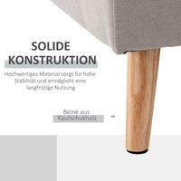 3-zits hoekbank, linnenlook, omkeerbare chaise longue, 193x136x85 cm, lichtgrijs (7)