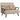 Slaapfauteuil, logeerbed, houten armleuningen, metalen frame, tot 120 kg, 102x73x81cm, lichtbruin