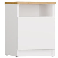 Nachttisch GALAX 30/1D WEISS-ARTISAN – Produktabbildung 10
