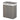 100L wasmand met 3 handgrepen, met wasbare waszak, bamboe, polyester, katoen, metaal, 52 x 32 x 63 cm, grijs