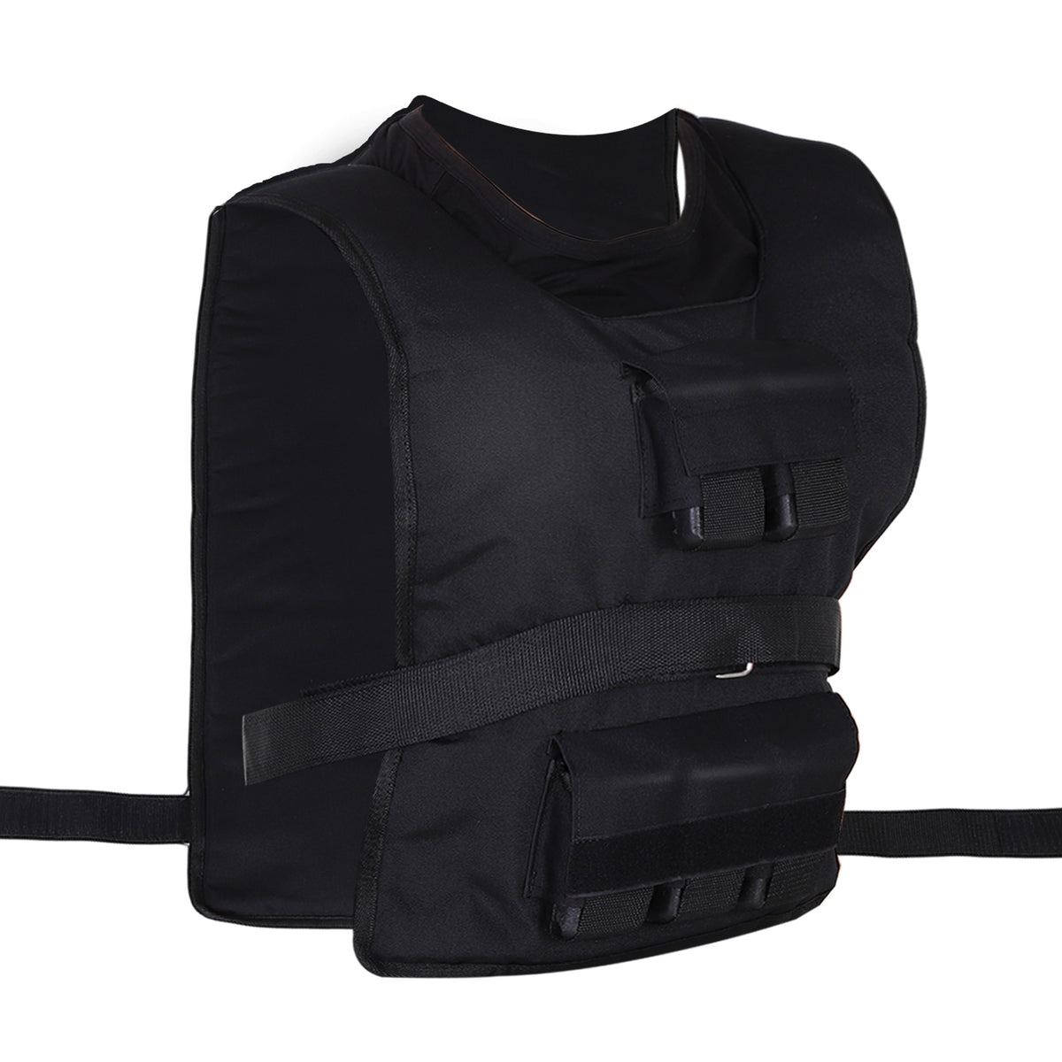 Gewichtsvest 15 kg / 20 kg / 30 kg verstelbaar trainingsvest met uitneembare gewichten, loopvest voor dames en