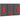 Opslagsysteem wandrek 60 x 120 cm, 28-delig bakkenrek met haken en opbergvakken, werkplaatsrek, zwart+rood