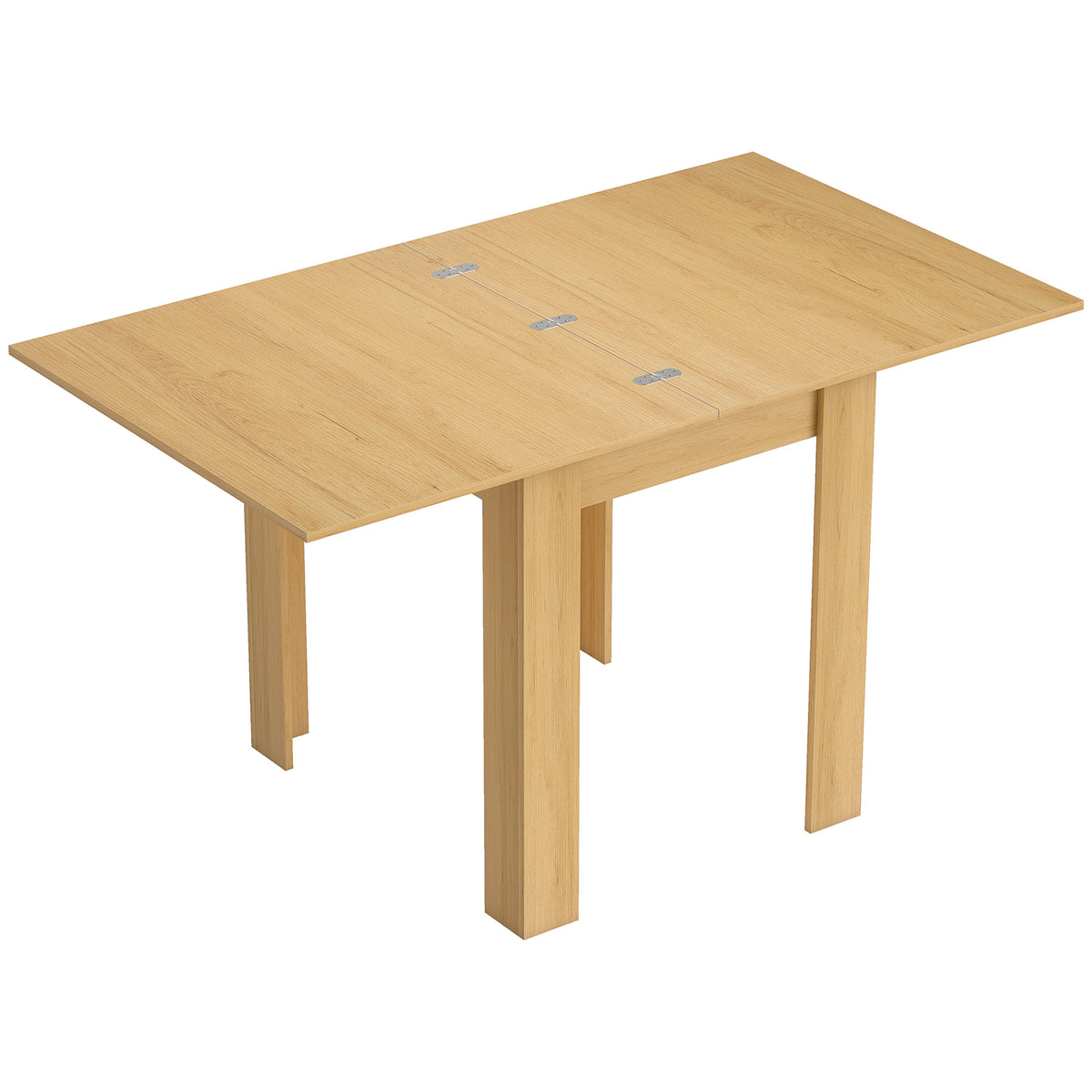 Eettafel uitschuifbaar 70/140 x 80 cm Moderne eettafel voor 4–6 personen Ruimtebesparend voor keuken eetkamer
