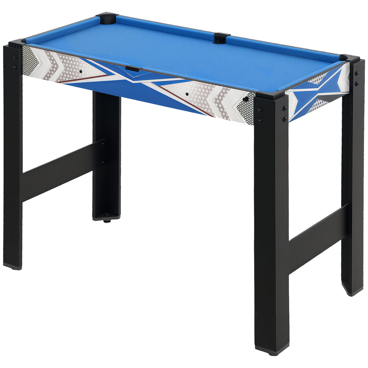 5-in-1 minispeltafel, biljart, tafeltennis, hockey, basketbal, boogschieten, inclusief accessoires, MDF