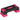 Stepbord in hoogte verstelbaar fitness aerobics stepper met 3 niveaus (12/17,5/22,5 cm), antislipmat zwart+roze