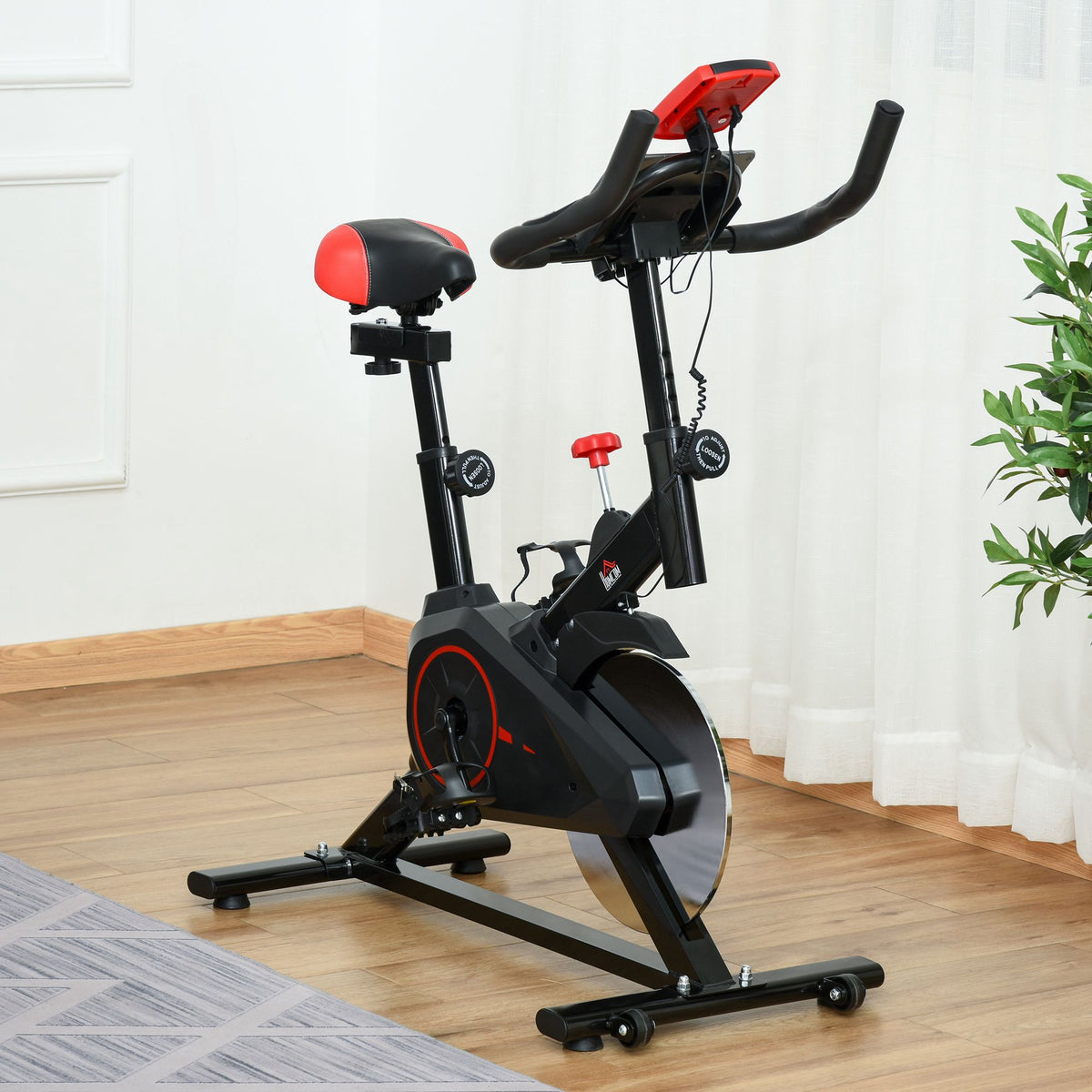 Indoor cycling hometrainer fietstrainer fitnessfiets 85 x 46 x 114 cm (2)