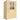 Tuinkast hout met legplank acrylvensters dubbele deur asfalt dak lamellenventilatie bodemplaat 147x68x198cm