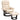 Relaxfauteuil met voetenbank, verstelbare fauteuil, kunstlederen bekleding, gestoffeerde fauteuil met inklapbare