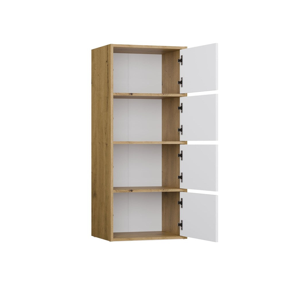 Kommode ALMA Front WEISS Korpus EICHE ARTISAN – Produktabbildung 8