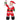 Opblaasbare kerstman met ledverlichting incl. ventilator, bevestigingstouwen, grondpennen, zandzakken, 140 cm x