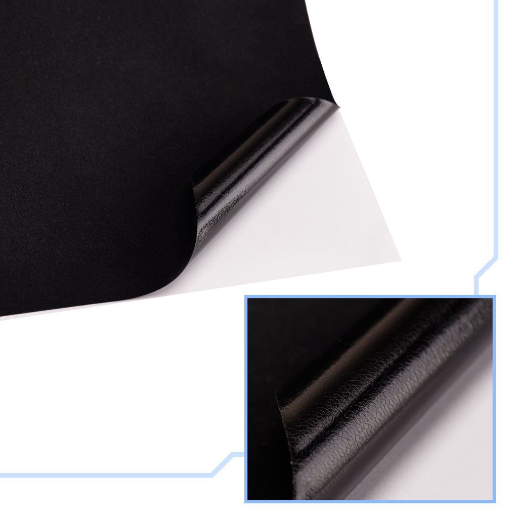 IKONKA Samtrollenfolie schwarz 1,35x15m – Produktabbildung 5
