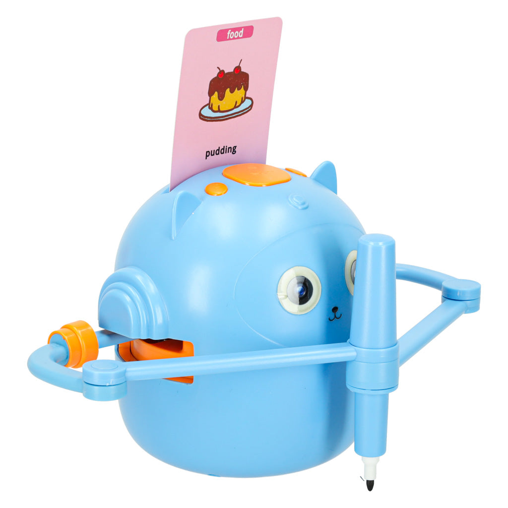 IKONKA HOME Bildungsroboter interaktive Lernen zu zeichnen Schreiben Fiche Set Marker blau – Produktabbildung 2