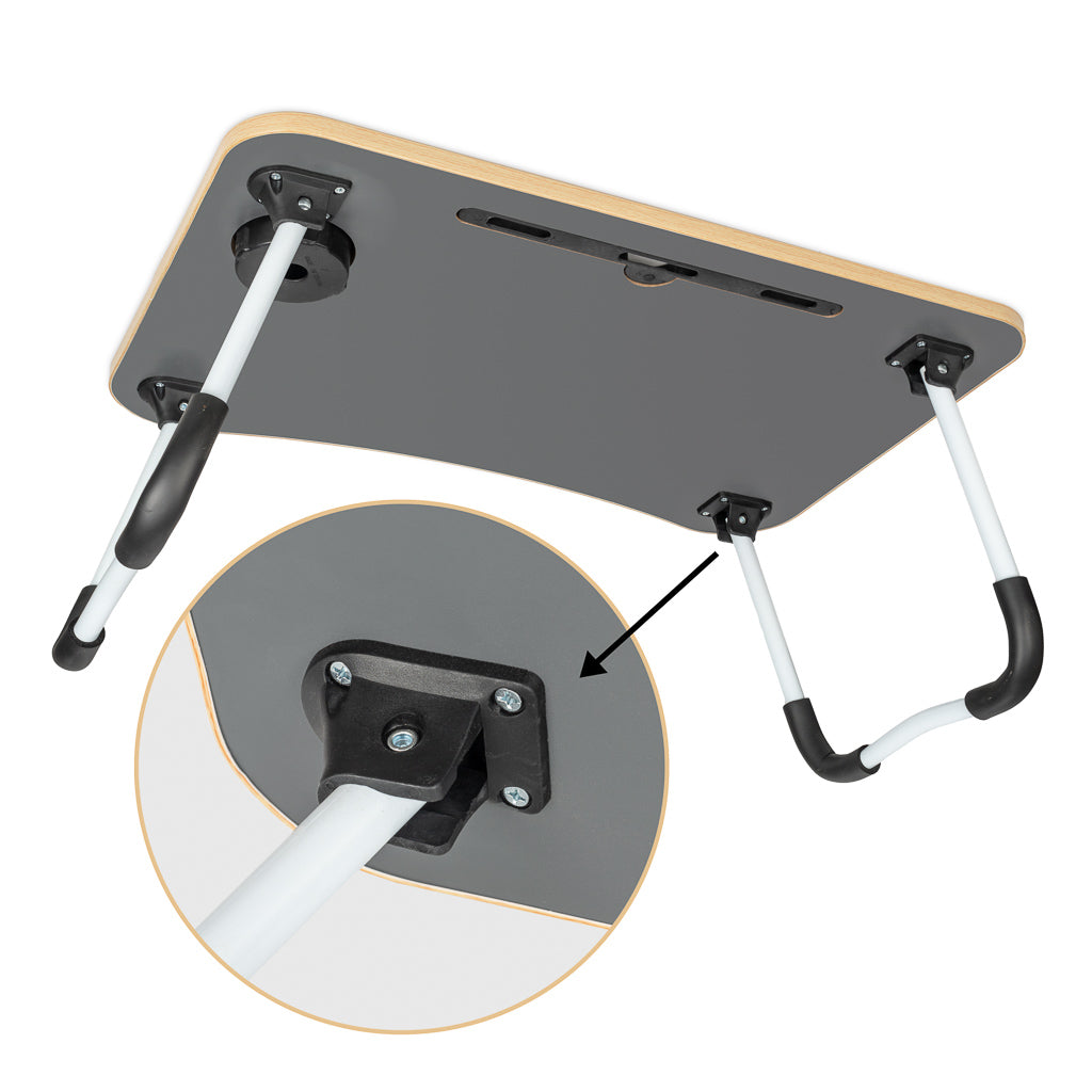 IKONKA Klappbarer Laptoptisch für Bettständer – Produktabbildung 2