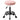Rolkruk in hoogte verstelbaar draaikruk 55-66 cm werkkruk 360° draaibaar Ø50 x 50-66 cm roze
