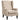 Elegante oorfauteuil, dik gestoffeerd, afneembare hoes, 74 x 87 x 102 cm, beige