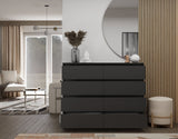 Kommode Malwa M8/120 SCHWARZ – Produktabbildung 11
